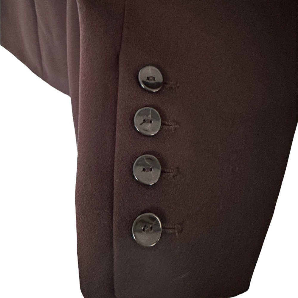 ❤️ NWT BEAUTIFUL ZARA DOUBLE BREASTED BLACK BLAZER SIZE MEDIUM. 4 BUTTON - Picture 12 of 13